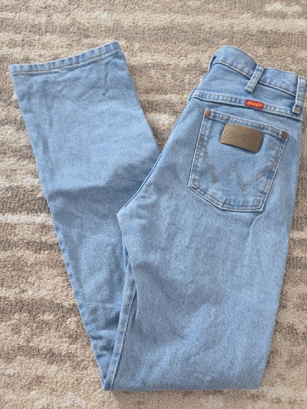 Wrangler Cowboy Cut Light Blue Denim Jeans 0x34